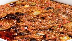 A close up of some food in a bowl